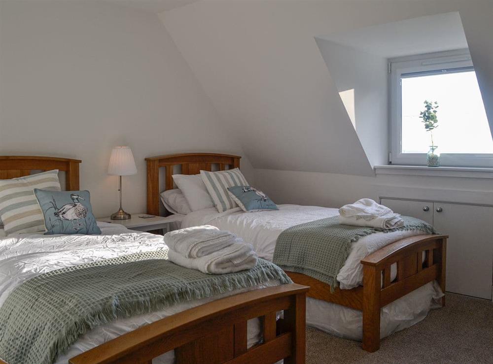 Twin bedroom at Rosies Cottage in Near Lochwinnoch, Renfrewshire