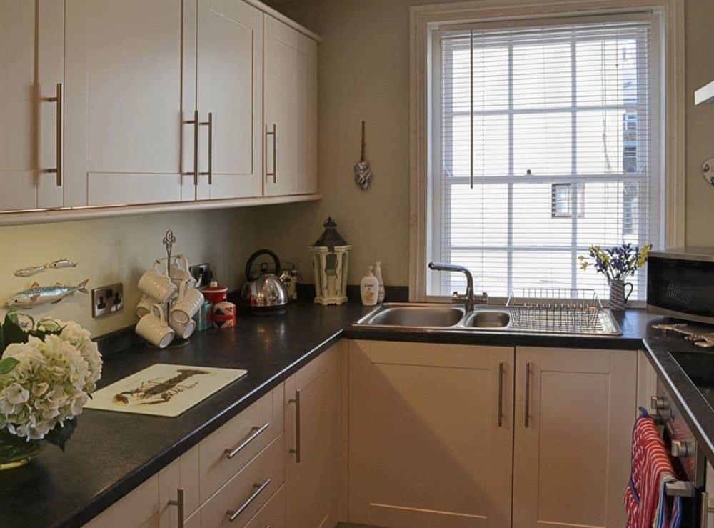Kitchen at Rosies Retreat in Whitby, North Yorkshire