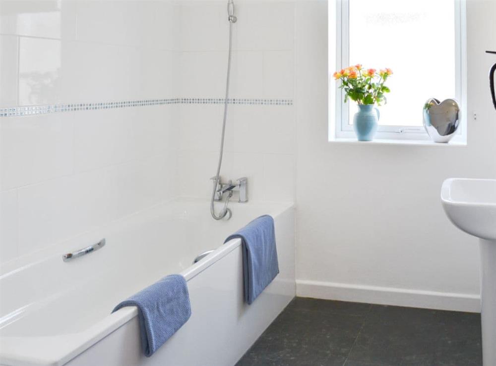 Bathroom at Roskear in Crackington Haven, near Bude, Cornwall