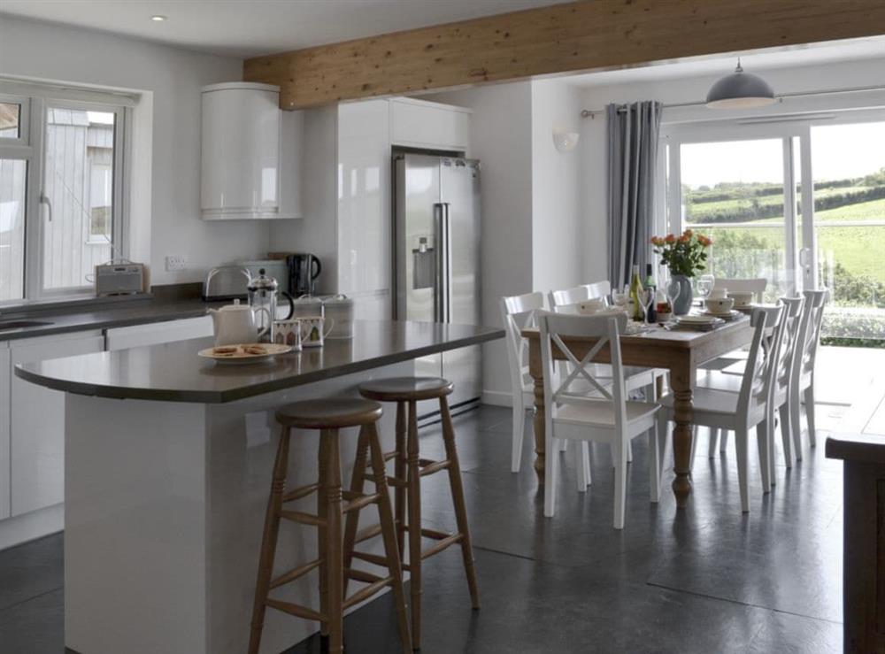 Tastefully furnished open plan living at Roskear in Crackington Haven, near Bude, Cornwall