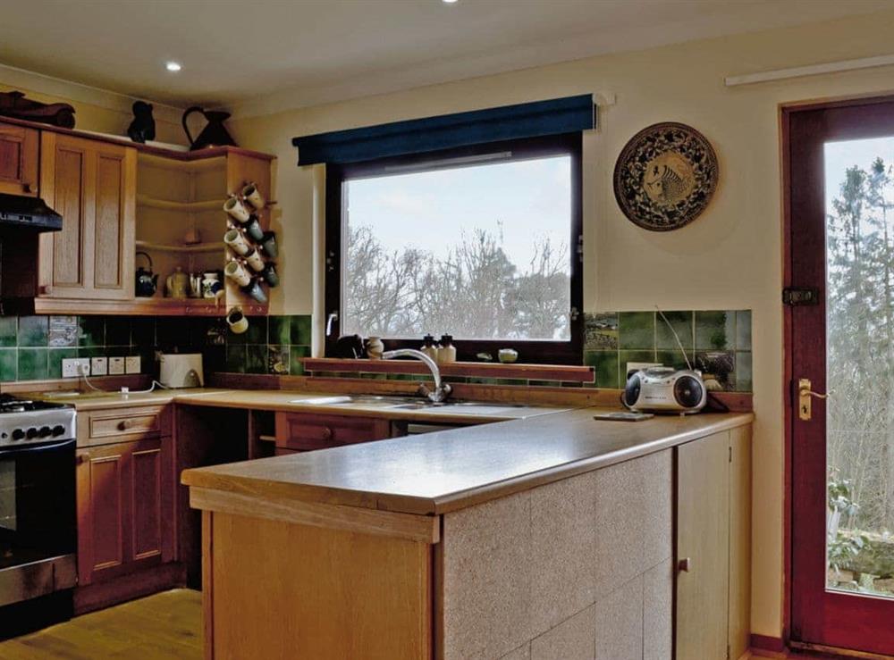 Kitchen at Rosmuire in Shandon, near Helensburgh, Dumbartonshire