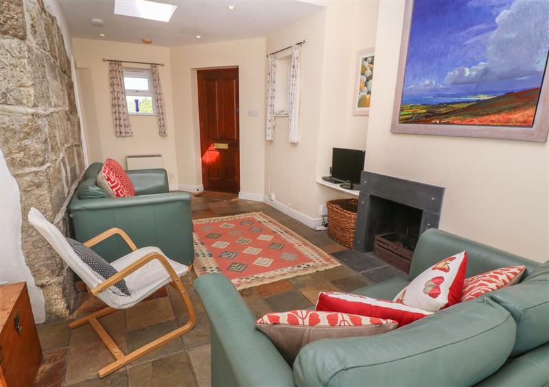 Enjoy the living room at Rospletha Bungalow, Treen