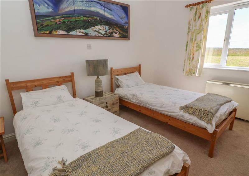 One of the bedrooms at Rospletha Bungalow, Treen