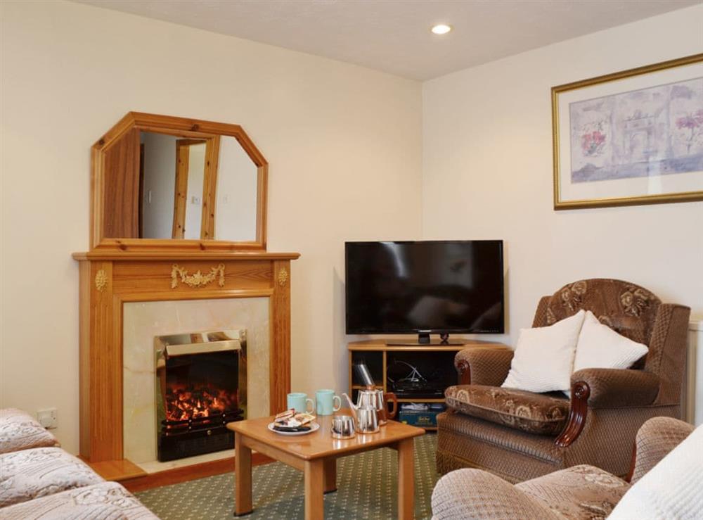 Living room/dining room at Ross Cottage in Dunfermline, Fife