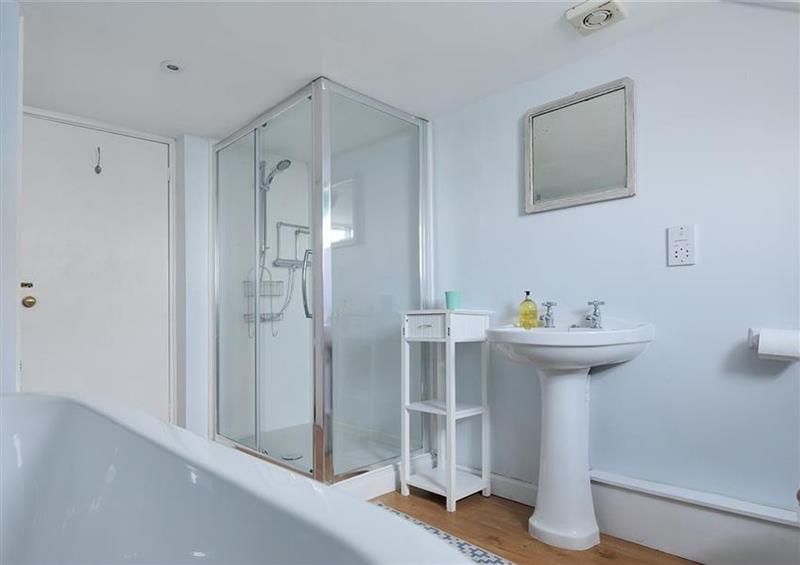 The bathroom at Ross House, Lyme Regis