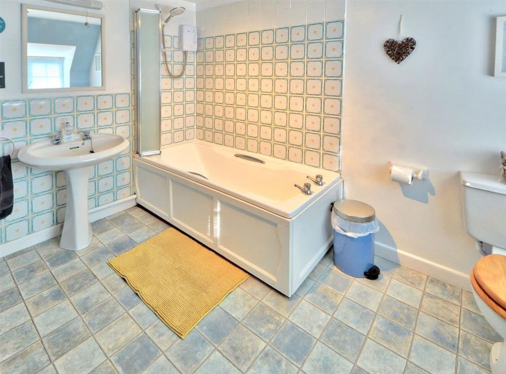 Bathroom at Rossiters Cottage in Wellow, near Yarmouth, Isle of Wight