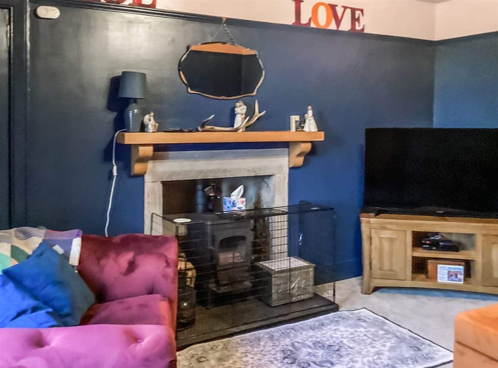 Living area at Rosslyn in Evanton, Ross-Shire