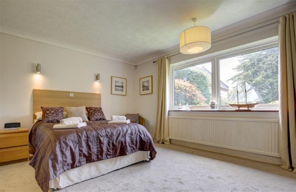 Master bedroom has lovely garden views at Rossmore, Holme-next-the-Sea near Hunstanton