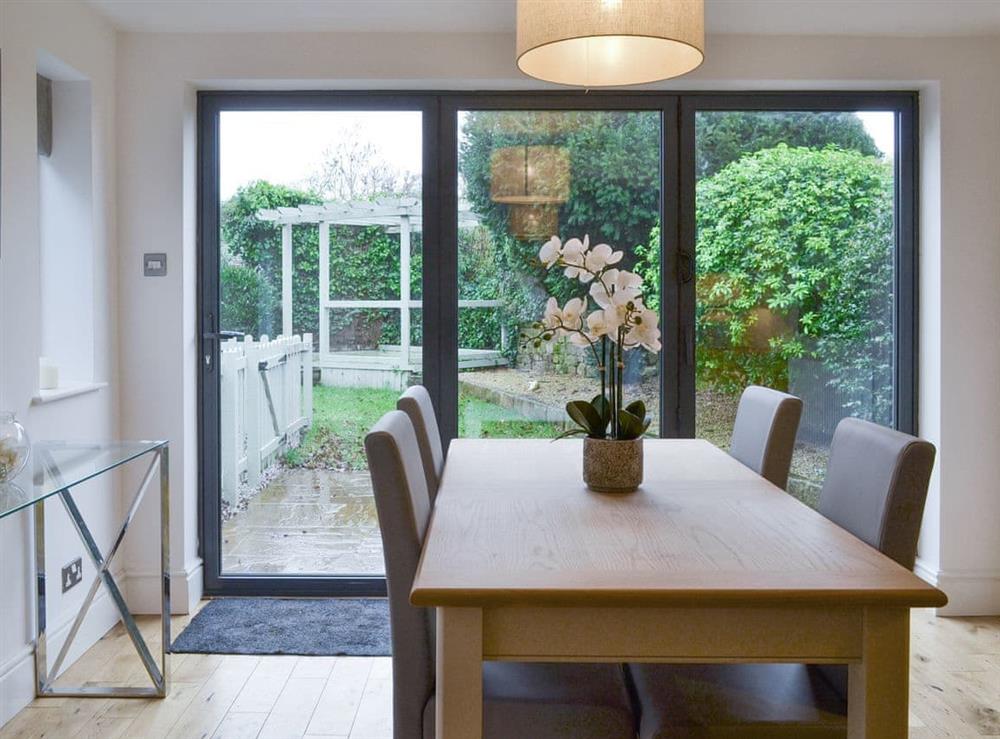 Light and airy dining space