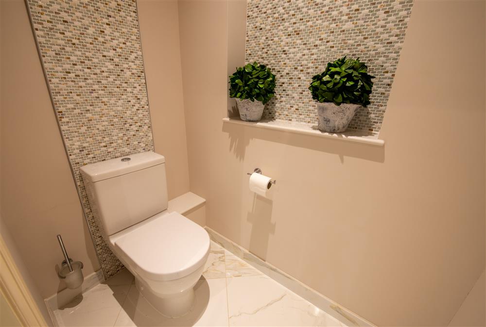 Ground floor: En-suite WC area at Rough Creek Lodge, Charlton Marshall