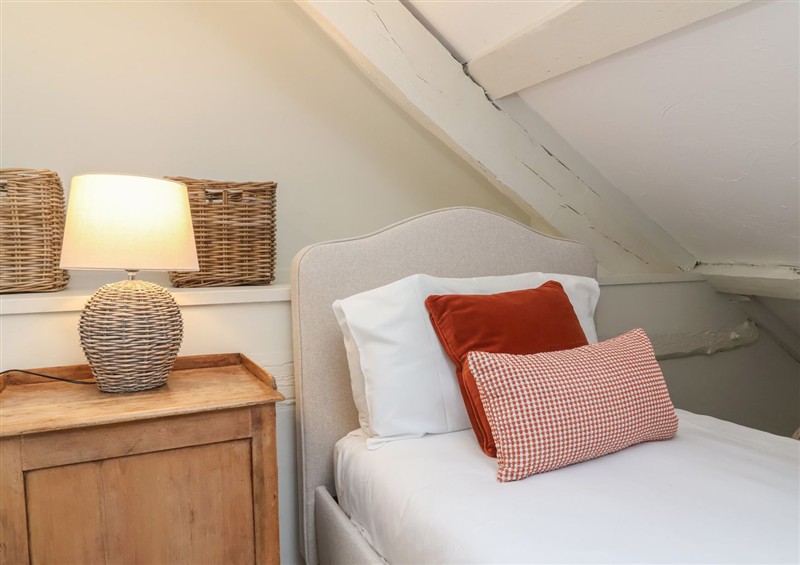 One of the 2 bedrooms at Round Barn, Ilfracombe