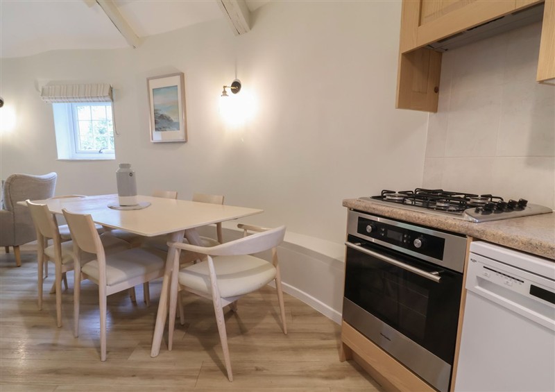 The kitchen at Round Barn, Ilfracombe