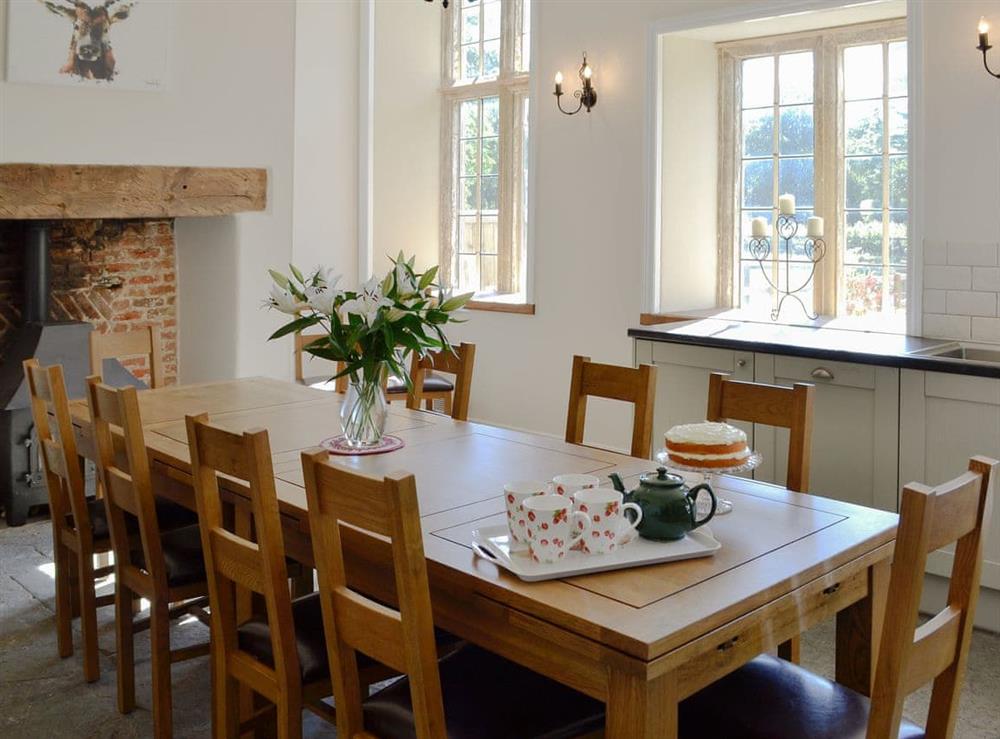Delightful dining area at The Farmhouse, 