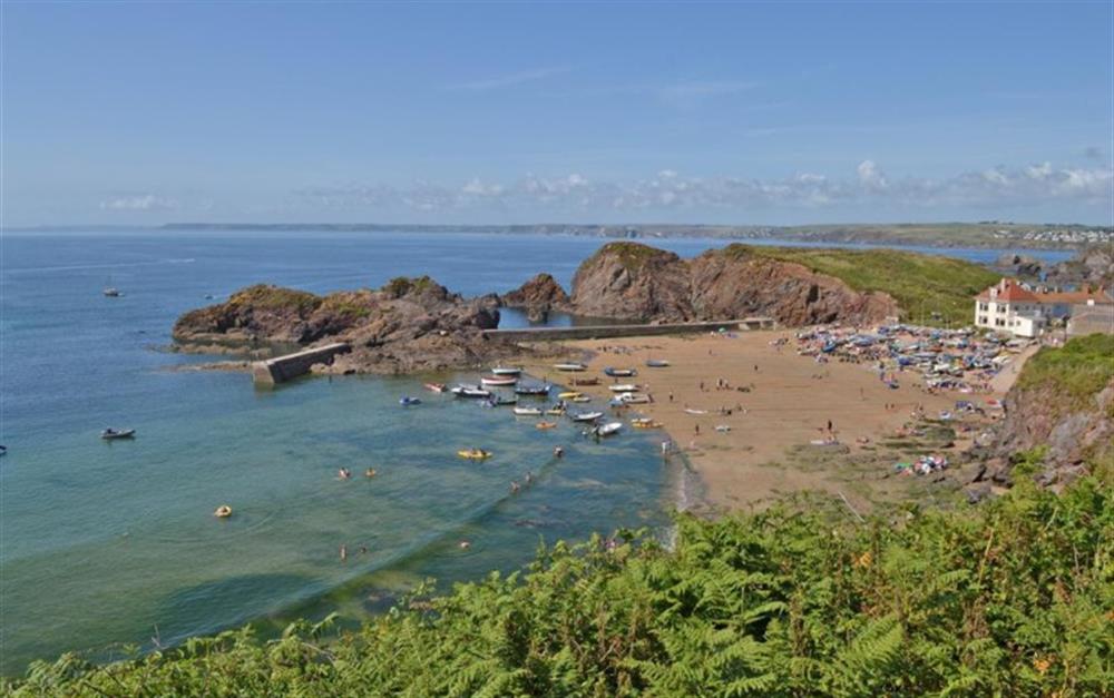 Hope Cove bay at Round House, Court Barton in South Huish