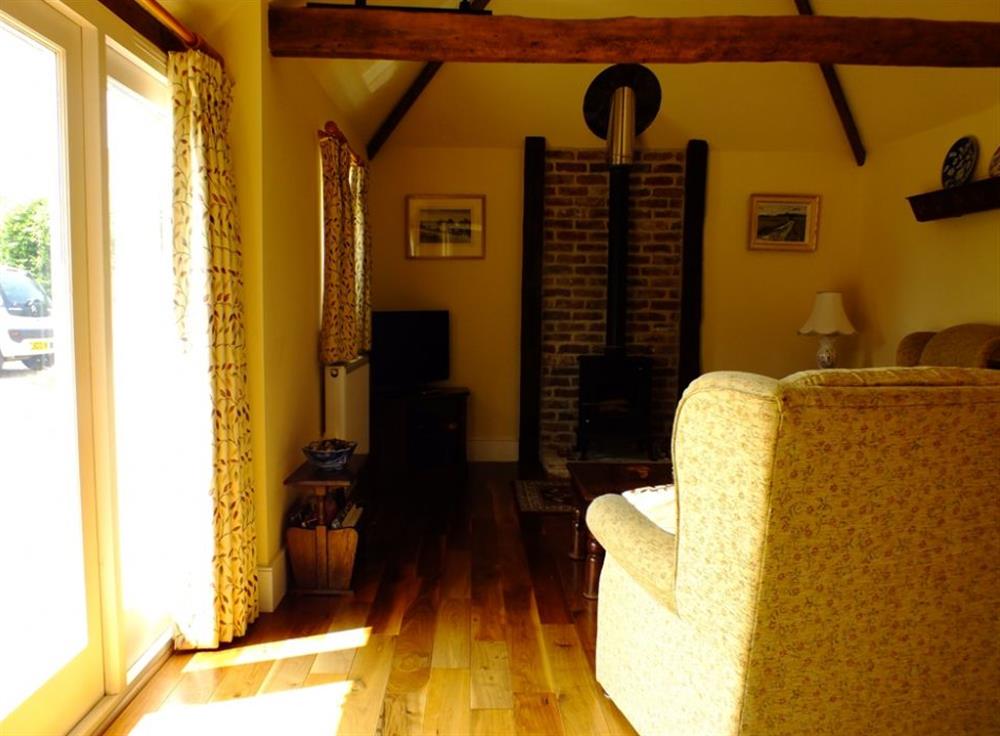 Living room at Roundel Barn, Wittersham, Kent