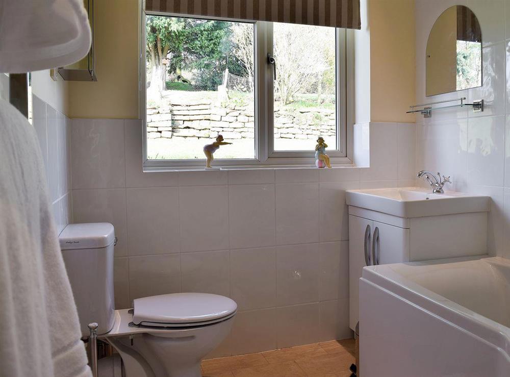 Bathroom at Roundhill in near Chipping Warden, Northamptonshire, England