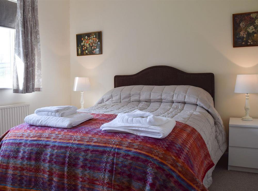 Double bedroom at Roundhill in near Chipping Warden, Northamptonshire, England
