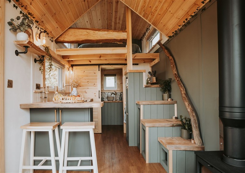 The kitchen at Rowan, Carreglefn near Llanfechell