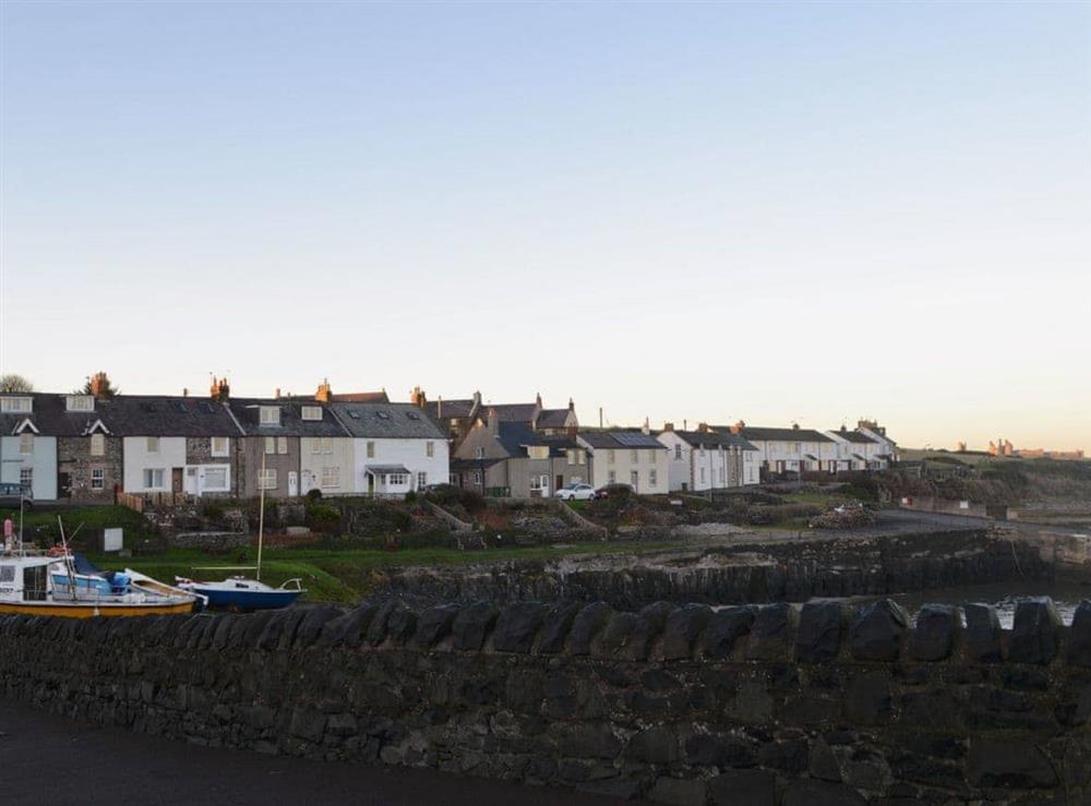 Harbour front at Craster at Rowan Cottage in Craster, Northumberland
