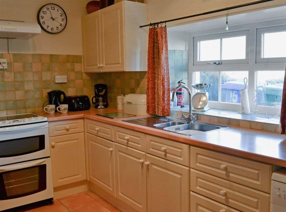 Kitchen at Rowan Cottage in Craster, Northumberland