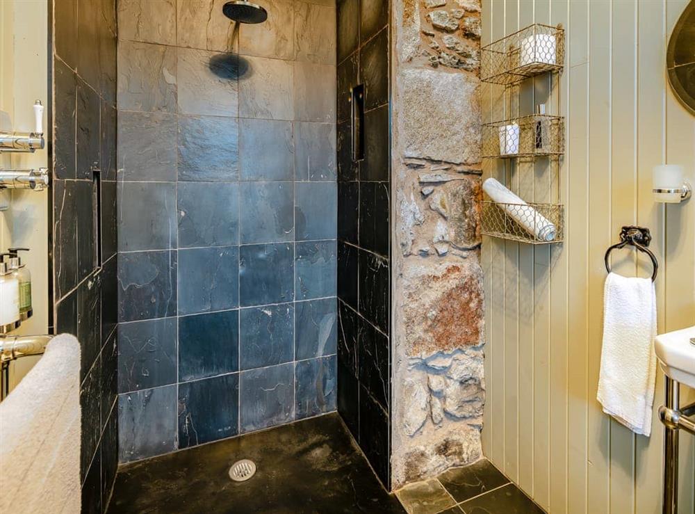 Shower room at Rowan Cottage in Huntly, Aberdeenshire