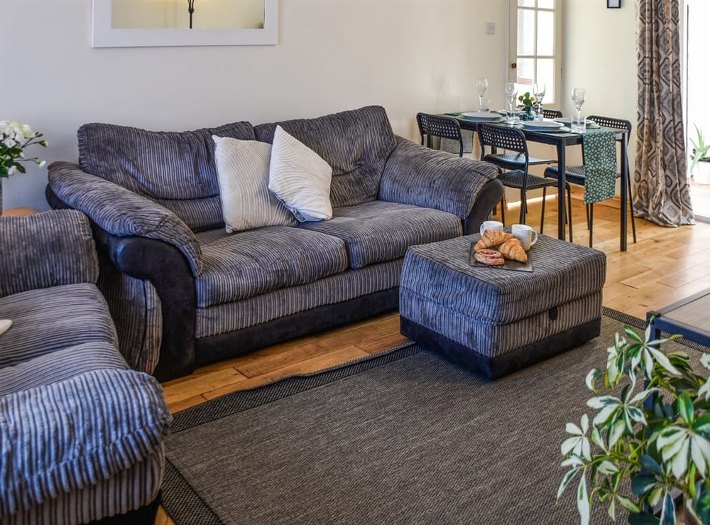 Living area at Rowan Cottage in Southrepps, Norfolk