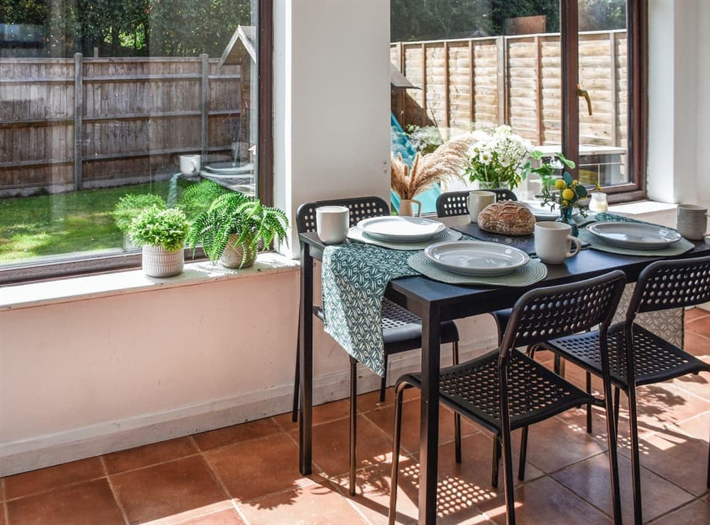 Sun room at Rowan Cottage in Southrepps, Norfolk
