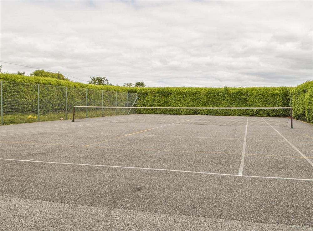 Tennis court at Rowan Cottage in Walwyns Castle, Dyfed