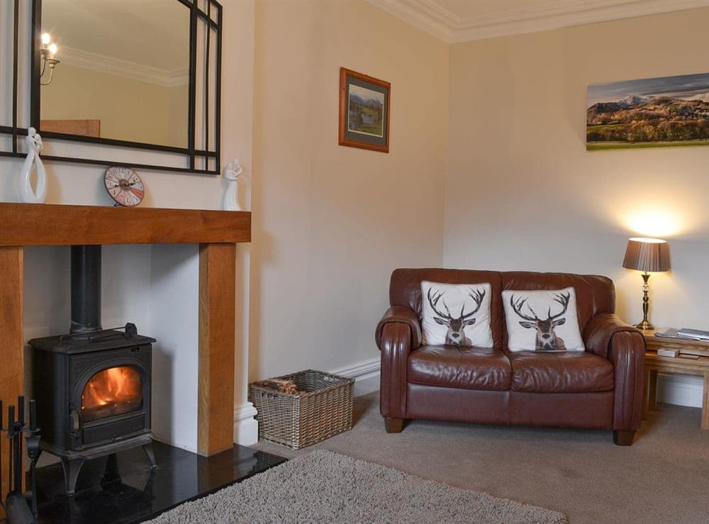 Living room with wood burner (photo 2) at Rowan House in Threlkeld, near Keswick, Cumbria
