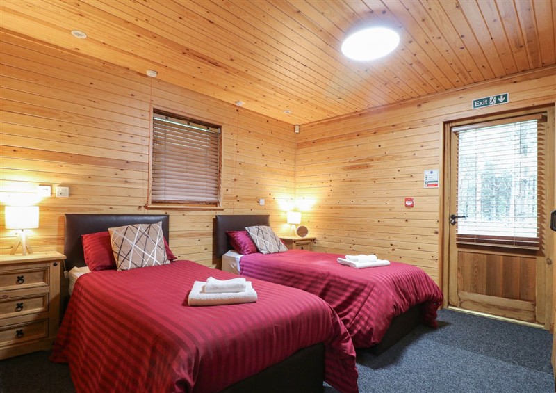 Bedroom at Rowan Lodge, Rosliston