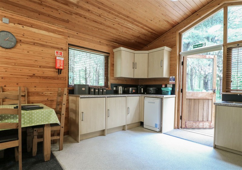 The setting at Rowan Lodge, Rosliston