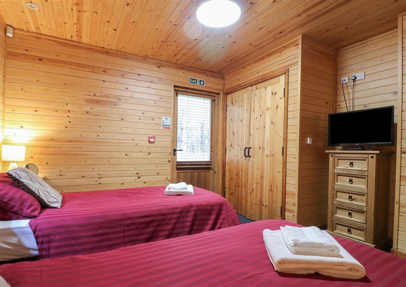 This is a bedroom at Rowan Lodge, Rosliston