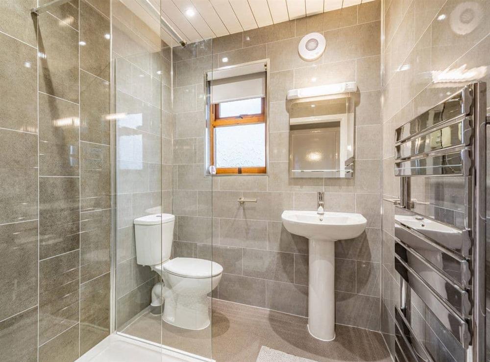 Shower room at Rowan Muir in Crosshouse, near Kilmarnock, Ayrshire