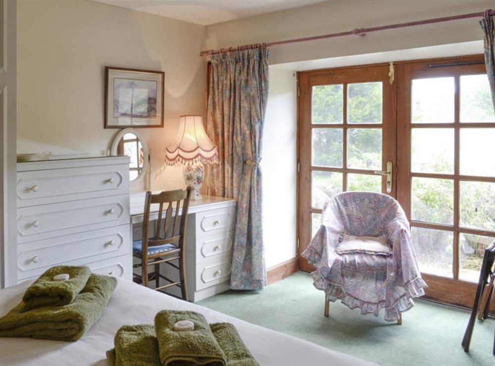 Ample storage within double bedroom at Rowan Tree Cottage in Blairgowrie, Perthshire