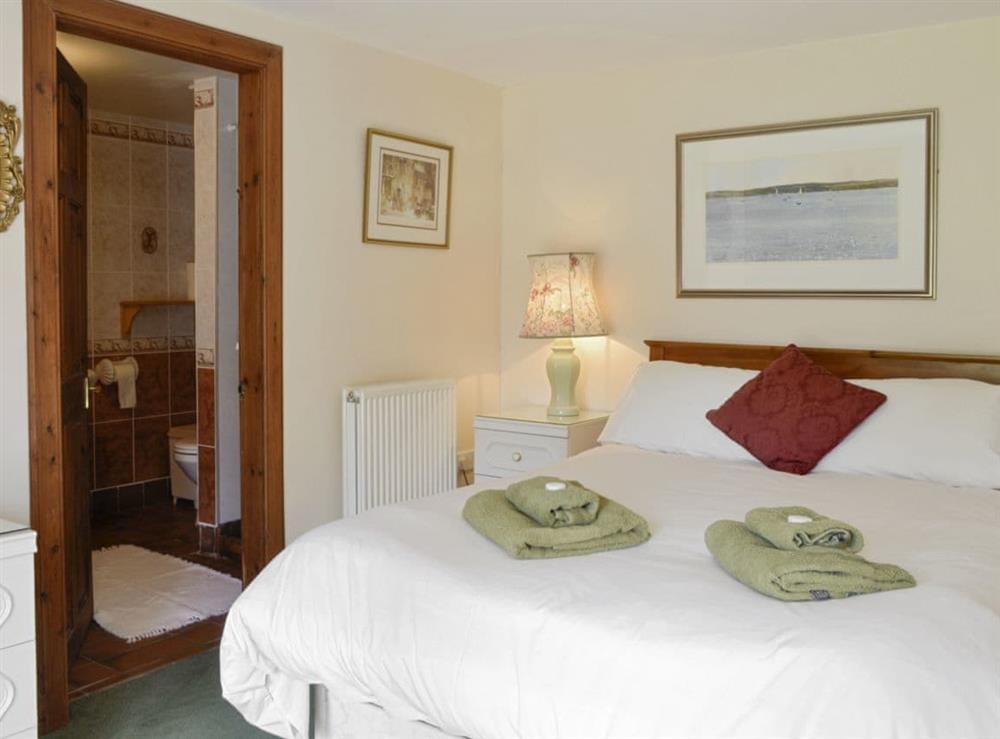 Relaxing double bedroom at Rowan Tree Cottage in Blairgowrie, Perthshire