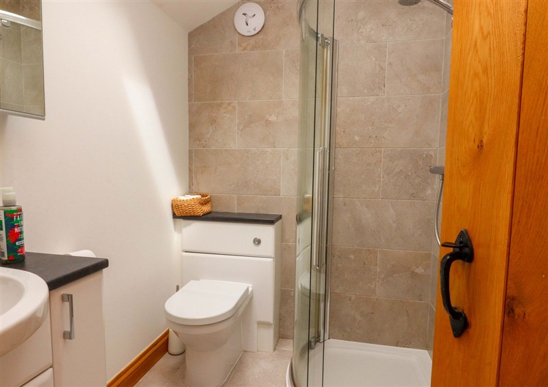 Bathroom at Rowan Tree Cottage, Hetton near Skipton