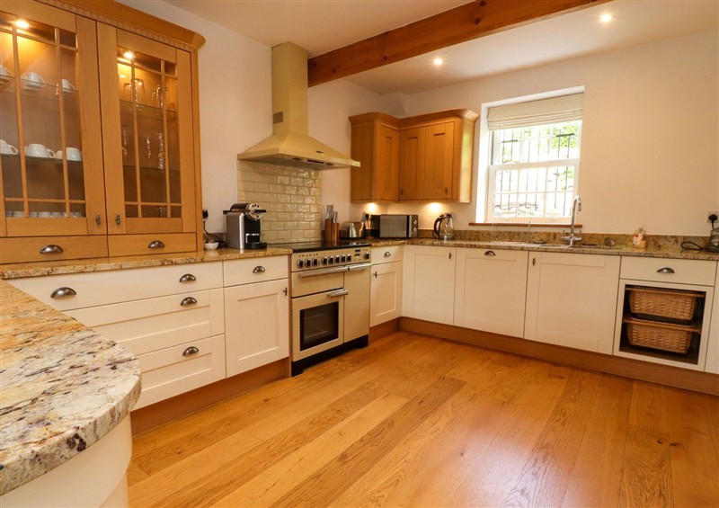 Kitchen at Rowan Tree Cottage, Hetton near Skipton