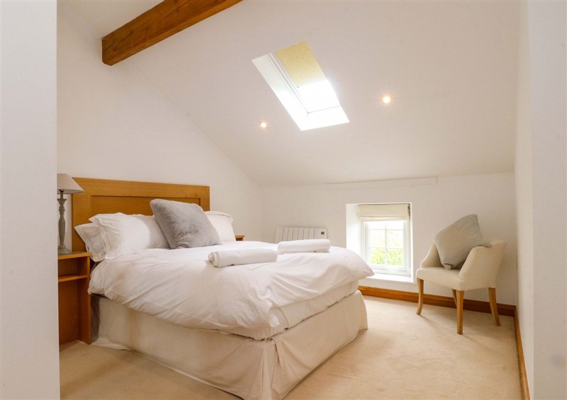 One of the bedrooms at Rowan Tree Cottage, Hetton near Skipton