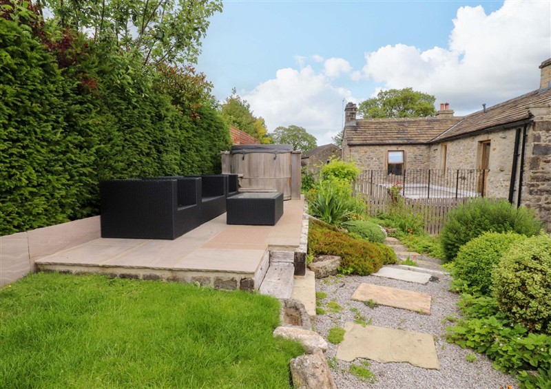 The garden in Rowan Tree Cottage at Rowan Tree Cottage, Hetton near Skipton