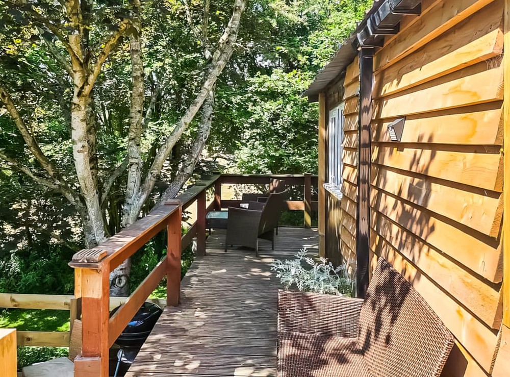 Decking (photo 2) at Rowan Tree Lodge in Ludlow, Shropshire