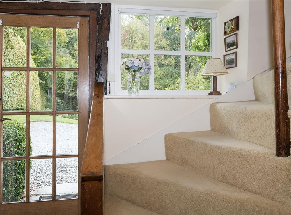 Stairs at Rowlandson Ground Cottage in Coniston, Cumbria