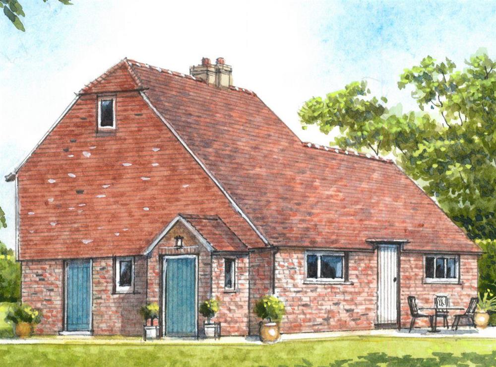 Artist’s Impression at Rowley Plain Cottage in Brenchley, near Royal Tunbridge Wells, Kent