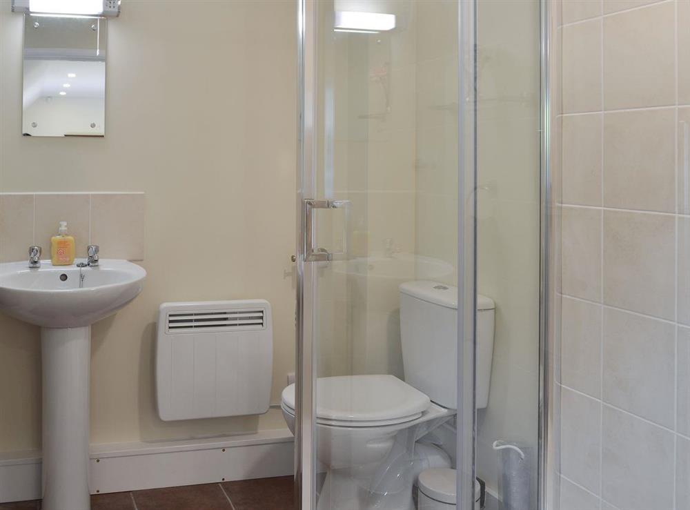 Shower room at Rowley Plain Cottage in Brenchley, near Royal Tunbridge Wells, Kent