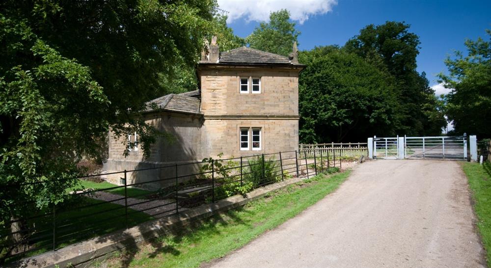 The exterior of Rowthorne Lodge, Hardwick Hall, nr Chesterfield, Derbyshire