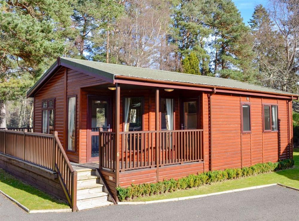 Exterior at Royal Deeside Woodland Lodges- Lodge F in Dinnet, near Ballater, Aberdeenshire