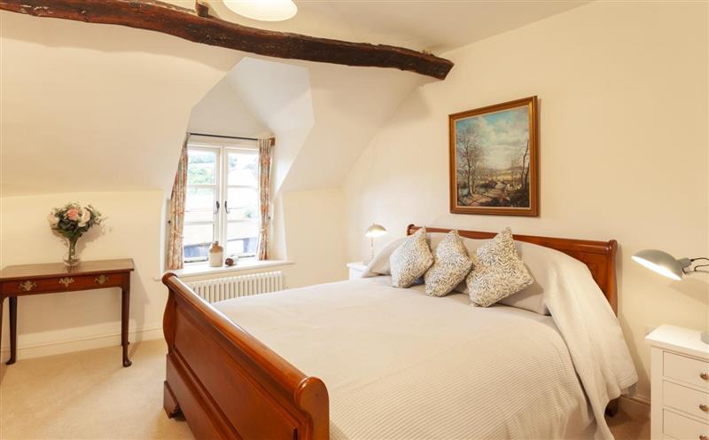 One of the 4 bedrooms at Royal Oak Cottage, Withypool