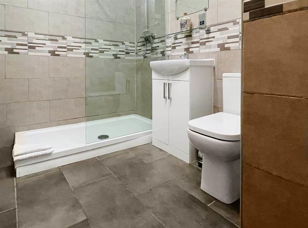 Shower room at Royal Sands Apartment in Scarborough, North Yorkshire