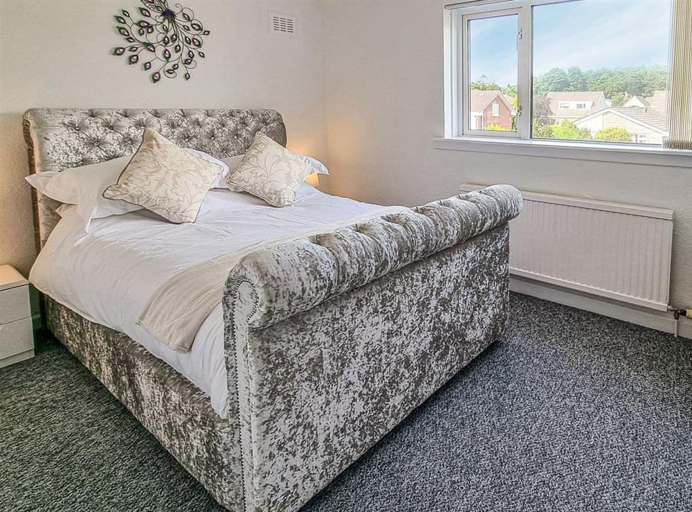 Double bedroom at Rozelle Villa in Ayr, Ayrshire