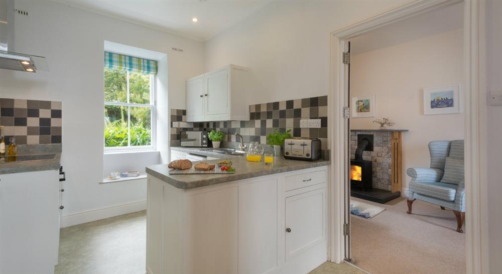 The kitchen at Ruan in Helston, Cornwall