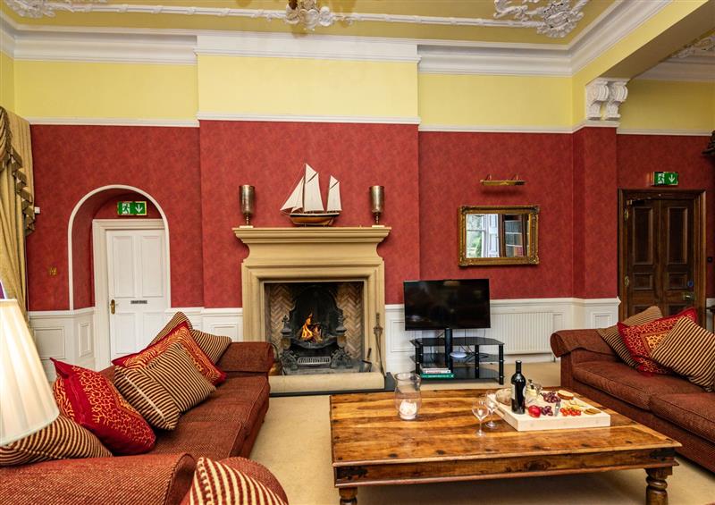 Relax in the living area at Rudby Hall, Skutterskelfe near Hutton Rudby